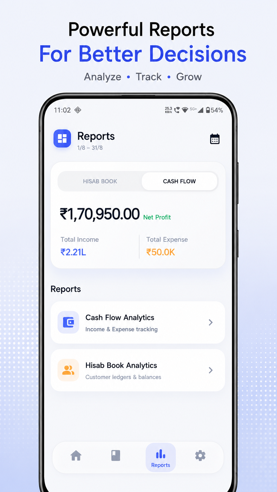 Reports Screen